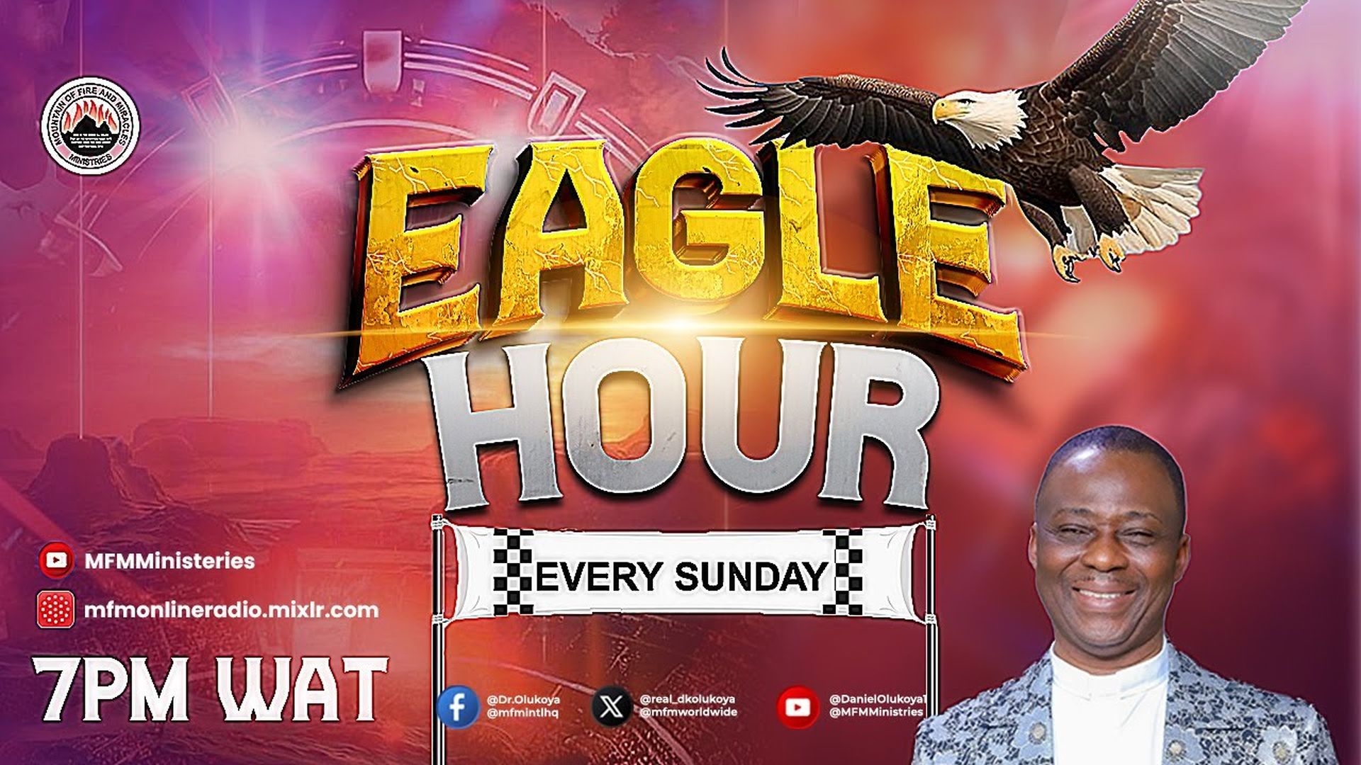 WHEN I SAW THE LORD  -  MFM - THE EAGLE HOUR SUNDAY  12-04-2026