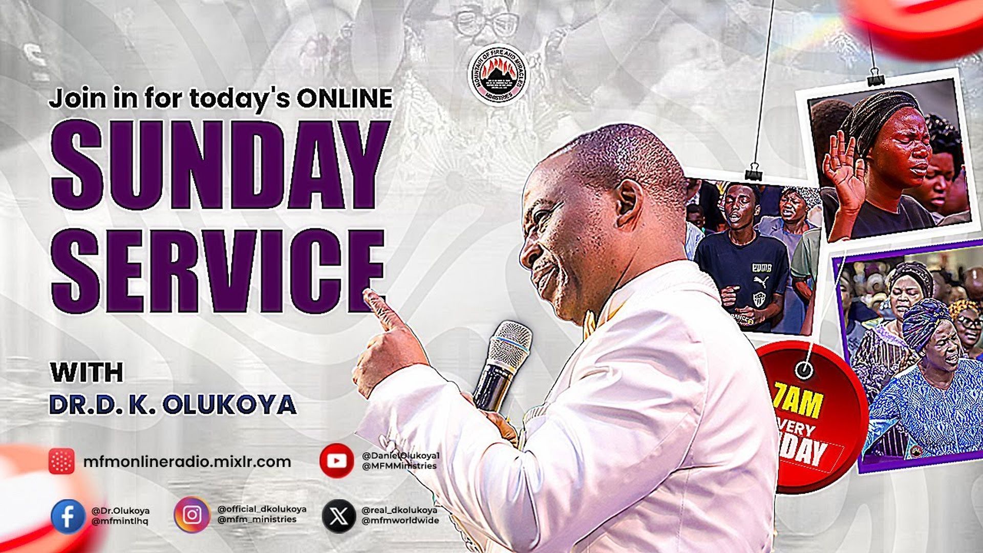 MFM SUNDAY WORSHIP SERVICE  22-03-2026 DR D. K. OLUKOYA