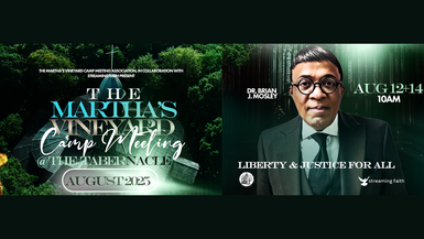Tuesday August 12th, 2025 10AM ET - Dr. Brian J. Mosley from Martha's Vineyard Trinity UMC