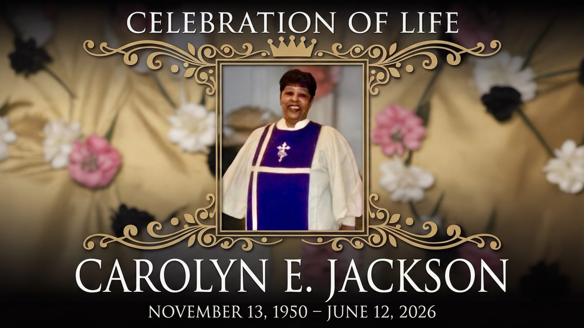 Celebration Of Life Carolyn E. Jackson