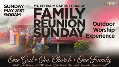 Mt. Ephraim Baptist Church Live
