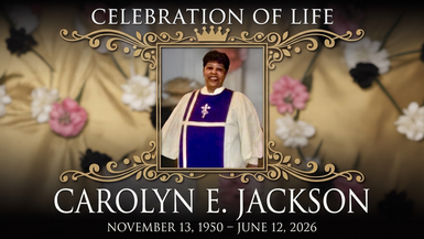 Celebration Of Life Carolyn E. Jackson