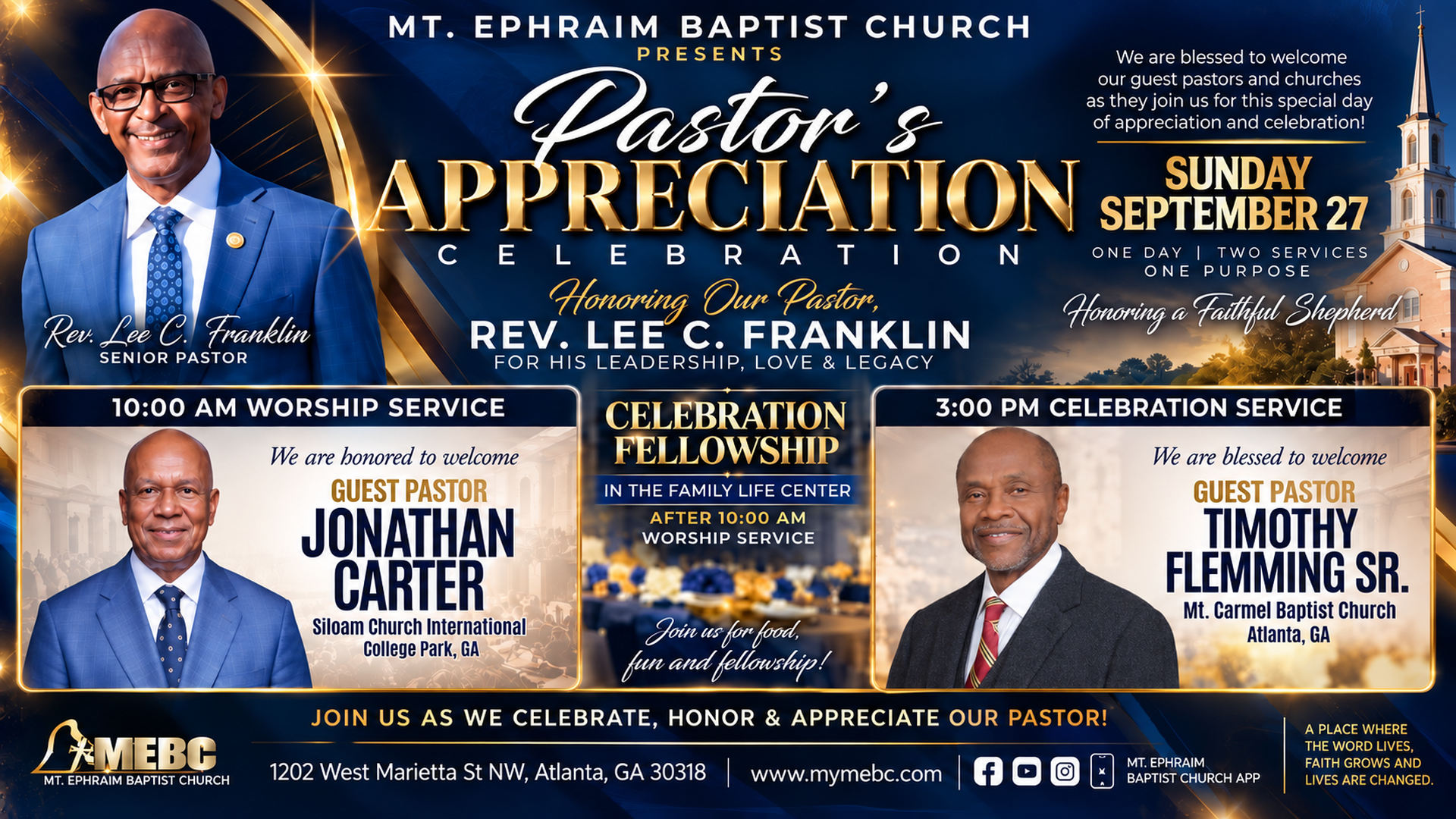 Pastor Appreciation Service
