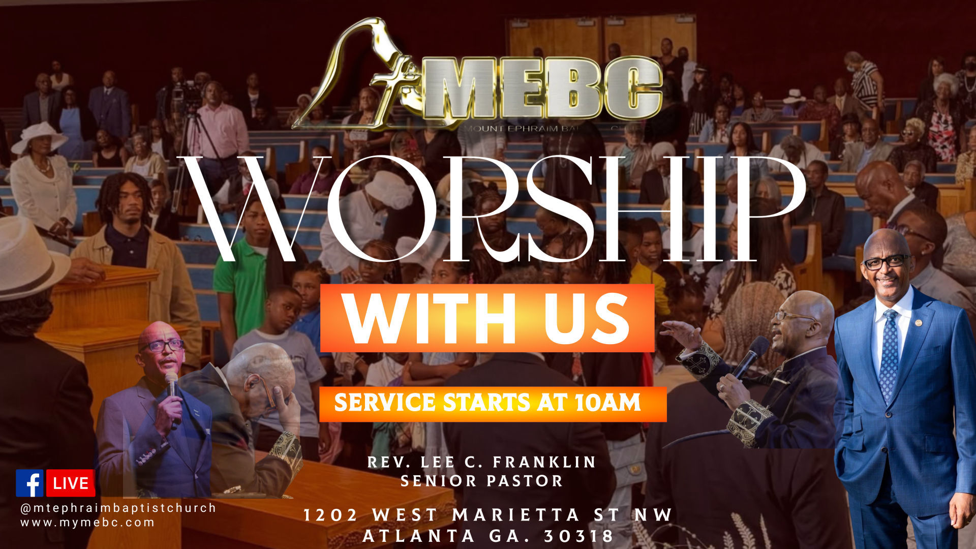 Mt. Ephraim Baptist Church Live - Aug 30, 2026