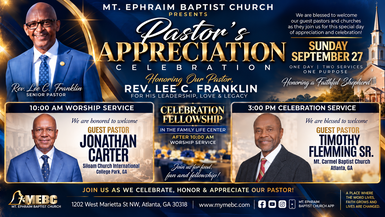 Pastor Appreciation Service