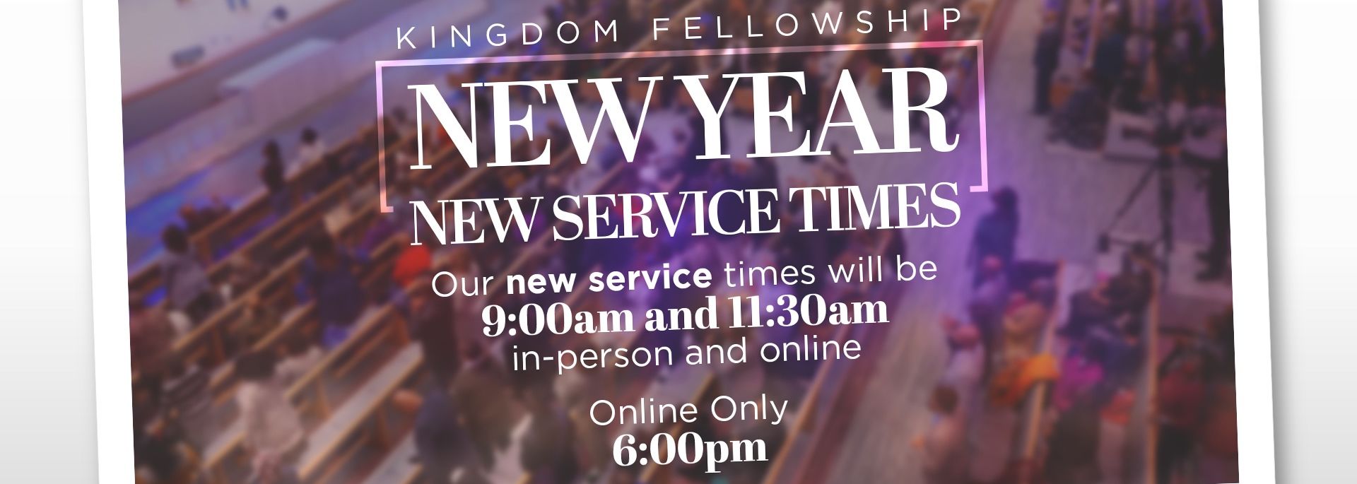 New Service Times