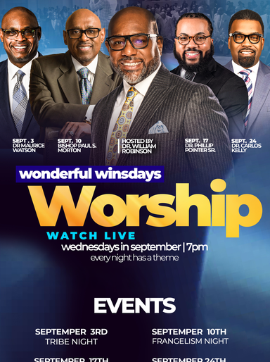 Wonderful Winsday Worship Night 4 - Sep 24, 2025