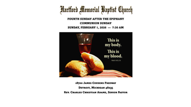 Fourth Sunday After the Epiphany -7:30am - Feb 01, 2026