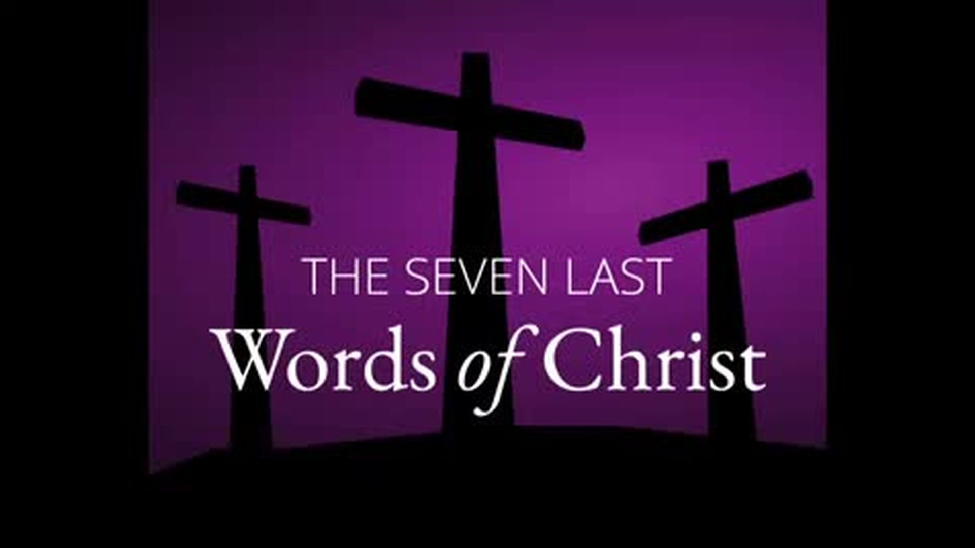 HMBC Detroit - Friday, April 18, 2025 - Seven Last Words of Christ