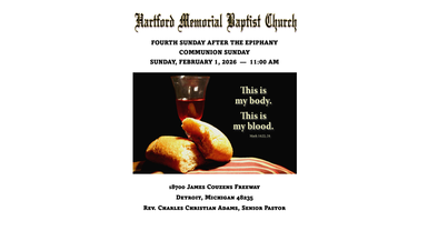 Fourth Sunday After the Epiphany -11:00am - Feb 01, 2026