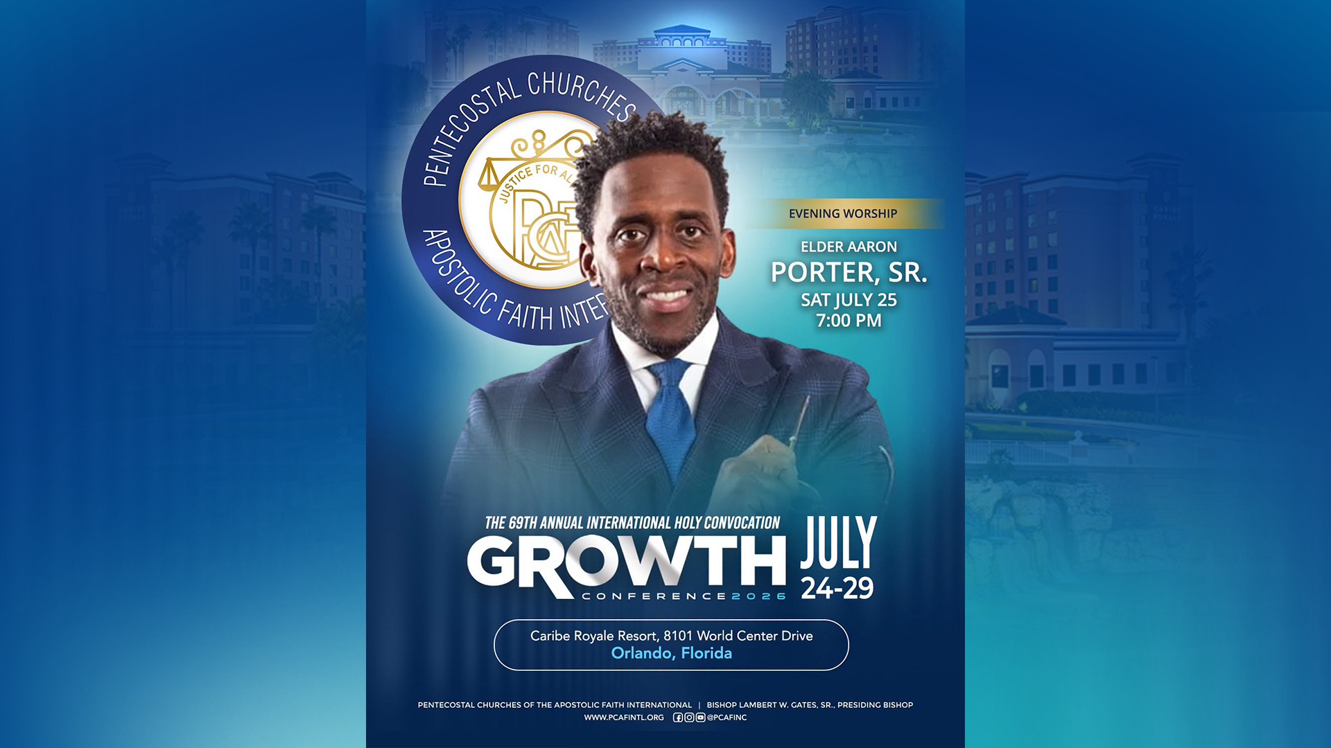 07.25 - GROWTH Conference Saturday Evening Service