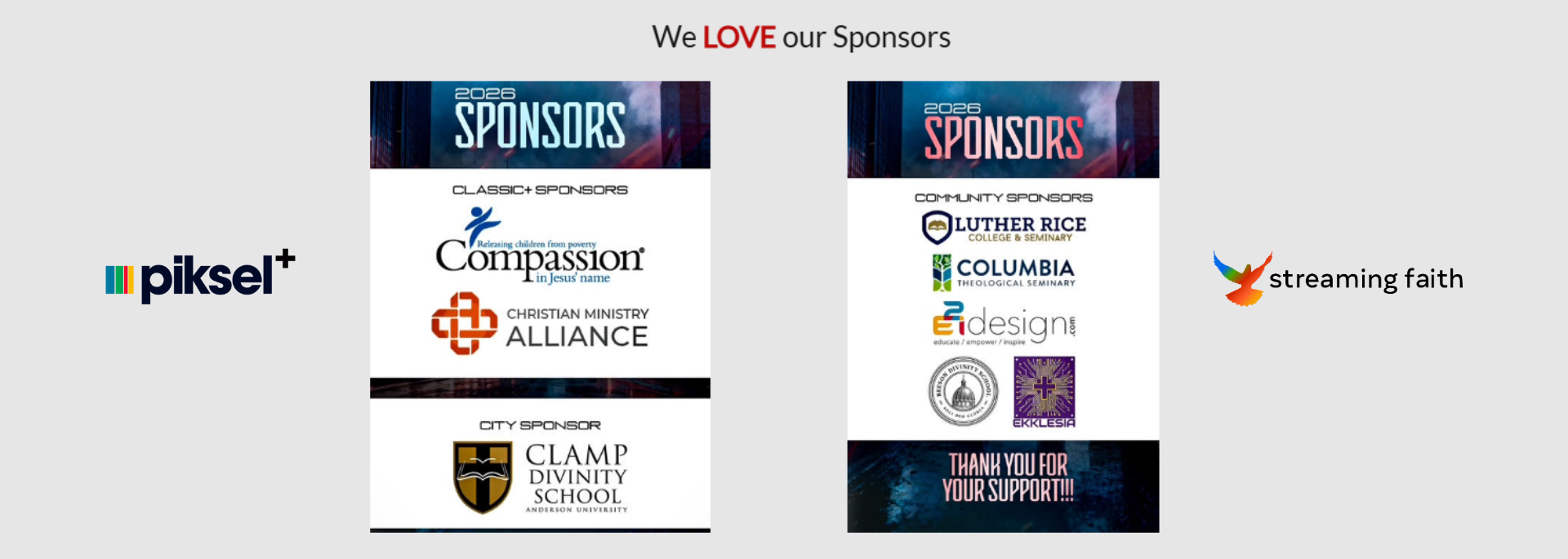 Sponsors